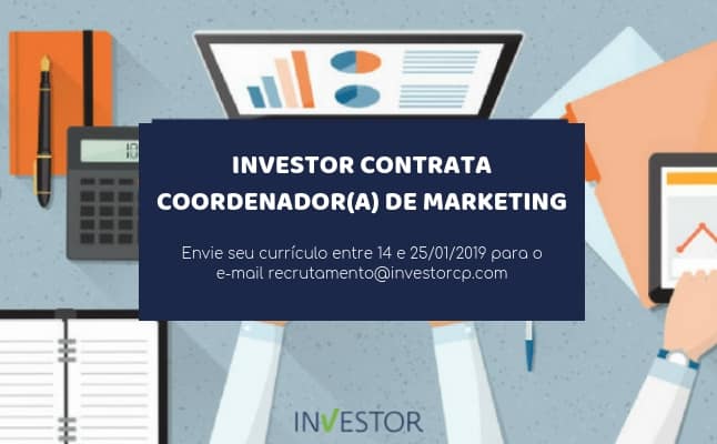 Anúncio para a vaga de Coordenador(a) de Marketing