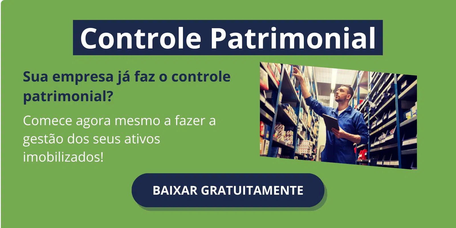 depreciação - Banner Planilha Controle Patrimonial Investor Avaliações