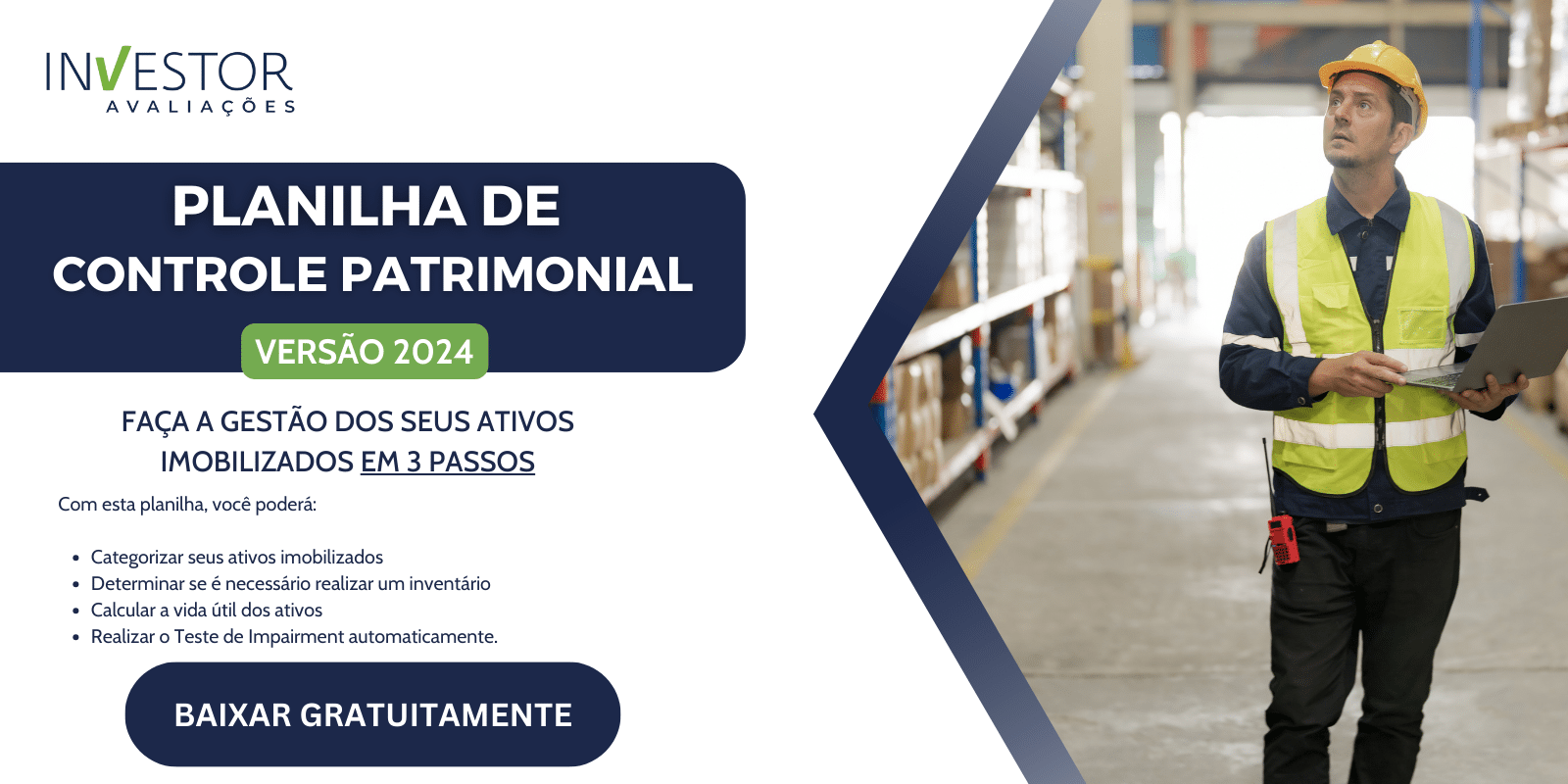 Planilha de controle patrimonial